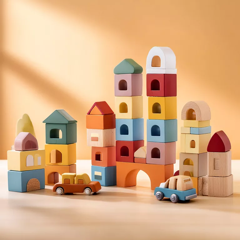 Building block set for kids